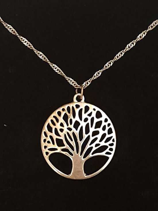 Jewelry - Sterling Silver Tree of Life Pendant Necklace
